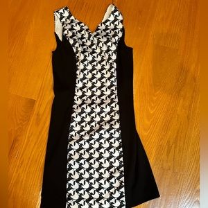 Horse print dress XS